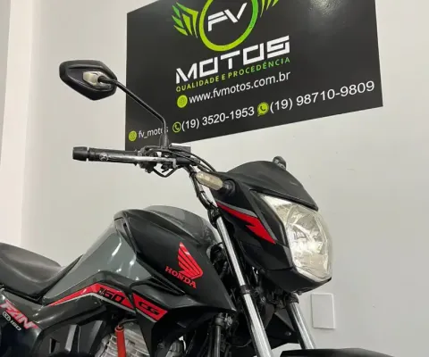 HONDA CG 160 FAN CINZA 2021