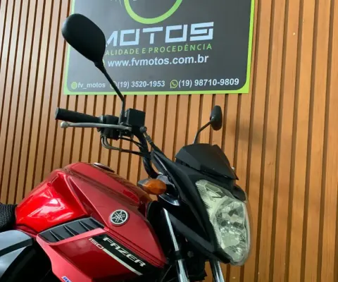 Yamaha ys 150 fazer ed vermelha 2014