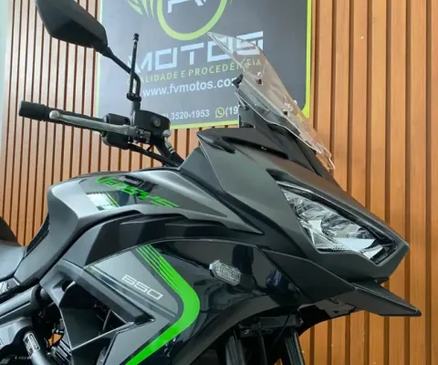 Kawasaki versys 650 cinza 2025