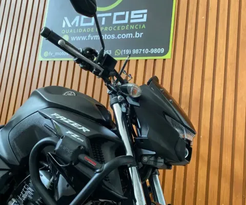 Yamaha fz25 abs fazer preta 2023