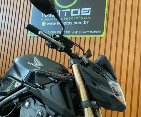 Honda cb 500f abs cinza 2024