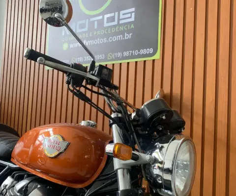 Royal enfield interceptor 650 laranja 2021