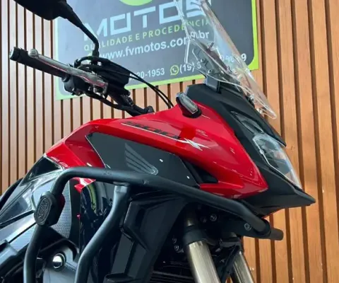 Honda cb 500x abs vermelha 2023