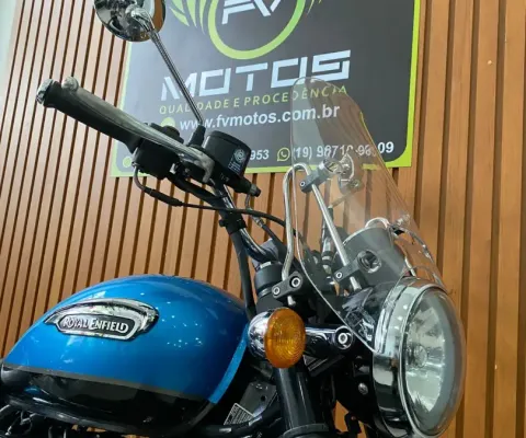 Royal enfield meteor 350 supernova blue 2023