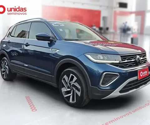 Volkswagen T-cross 2025 1.4 250 tsi total flex highline automático