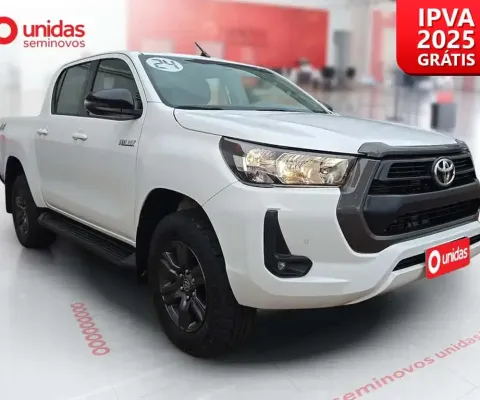 Toyota Hilux 2024 2.8 d-4d turbo diesel cd sr 4x4 automático