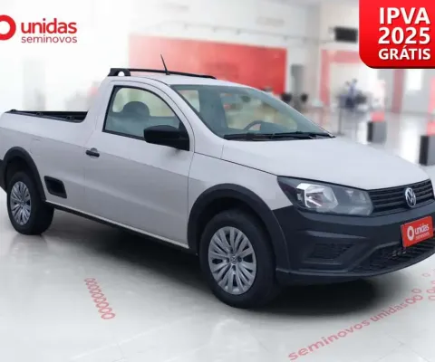 Volkswagen Saveiro 2022 1.6 msi robust cs 8v flex 2p manual