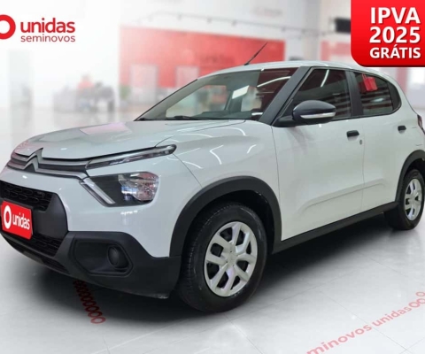 Citroen C3 2024 1.0 16v flex live pack manual