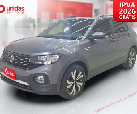 Volkswagen T-cross 2023 1.0 200 tsi total flex comfortline automático