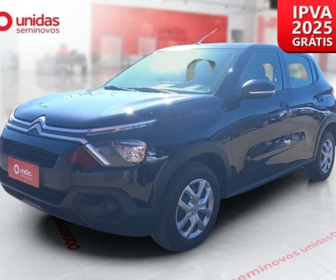 Citroen C3 2024 1.0 16v flex live pack manual