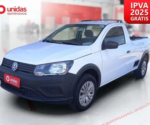 Volkswagen Saveiro 2022 1.6 msi robust cs 8v flex 2p manual