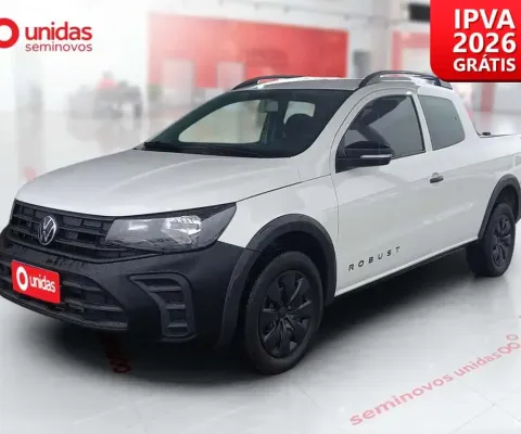 Volkswagen Saveiro 2025 1.6 msi robust cd 16v flex 2p manual