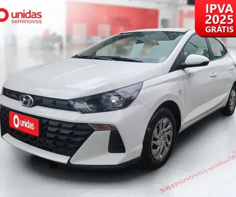 Hyundai Hb20 2024 1.0 12v flex sense manual