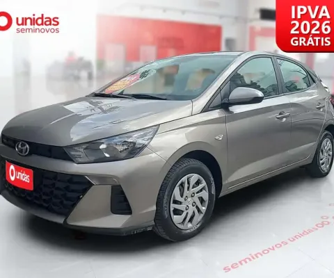 Hyundai Hb20 2024 1.0 12v flex sense plus manual