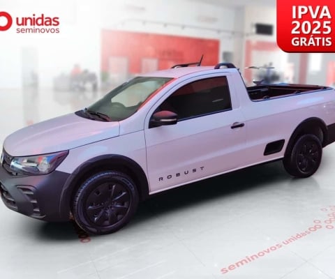 Volkswagen Saveiro 2024 1.6 msi robust cs 16v flex 2p manual