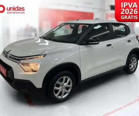 Citroen C3 2024 1.0 16v flex live pack manual