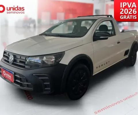 Volkswagen Saveiro 2024 1.6 msi robust cs 16v flex 2p manual