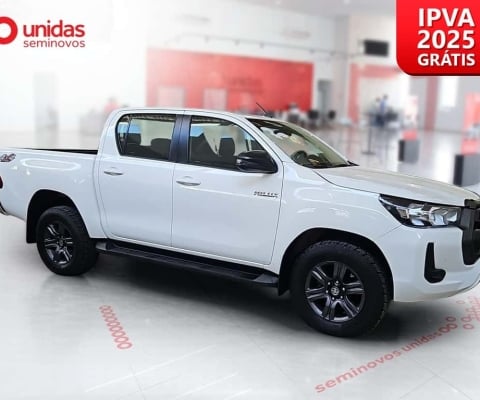 Toyota Hilux 2024 2.8 d-4d turbo diesel cd sr 4x4 automático