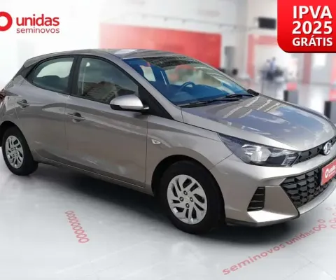 Hyundai Hb20 2024 1.0 12v flex sense plus manual