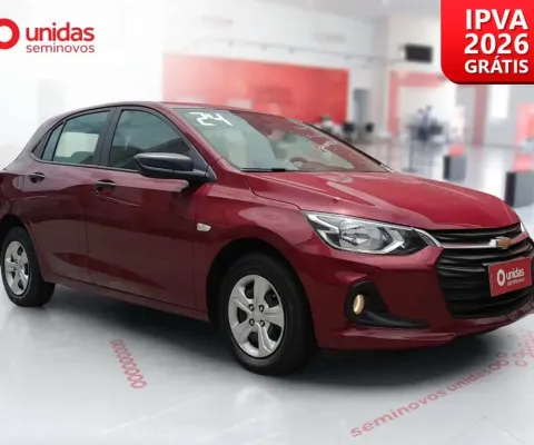 Chevrolet Onix 2024 1.0 flex manual