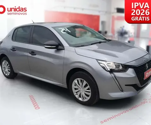 Peugeot 208 2024 1.0 6v flex like manual