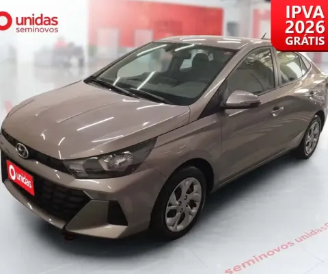 Hyundai Hb20s 2024 1.0 12v flex comfort plus manual