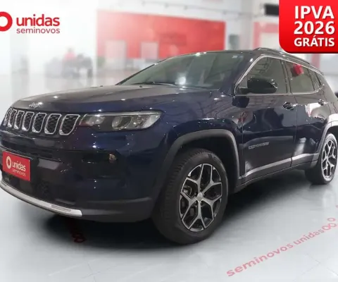 Jeep Compass 2025 1.3 t270 turbo flex longitude at6