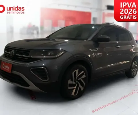 Volkswagen T-cross 2025 1.4 250 tsi total flex highline automático