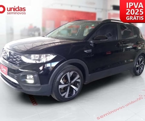Volkswagen T-cross 2023 1.0 200 tsi total flex comfortline automático