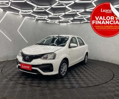 Toyota etios 1.5 x sedan 16v 4p