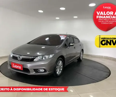 HONDA CIVIC 2.0 LXR SEDAN 16V 4P