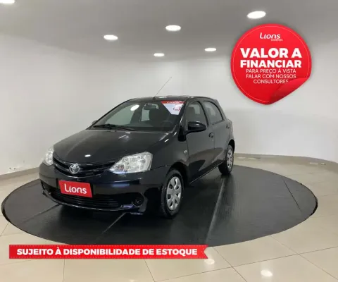 TOYOTA ETIOS 1.3 X 16V 4P
