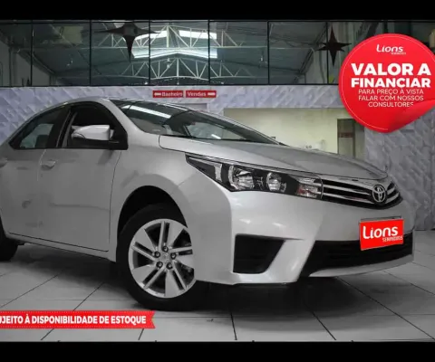 TOYOTA COROLLA 1.8 GLI 16V 4P