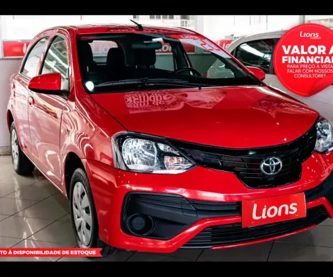 TOYOTA ETIOS 1.3 X 16V 4P