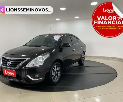 Nissan versa 1.6 sv flexstart 16v 4p