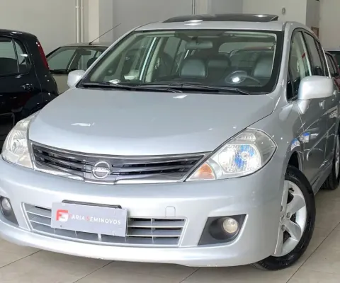 NISSAN TIIDA HB 1.8 AUT 2012 - ÓTIMO ESTADO DE CONSERVAÇÃO - EXCLUSIVIDADE C/ TETO SOLAR 