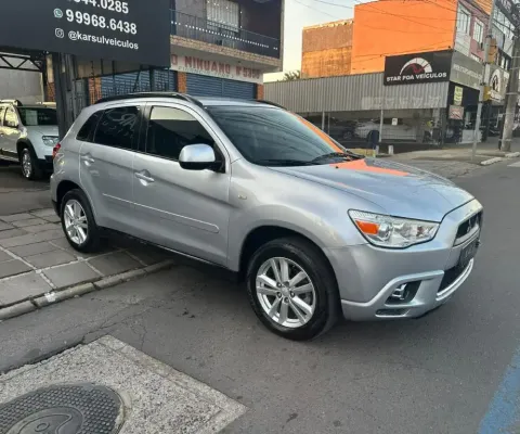 Asx 2.0 Aut 2012 -Gasolina, som e troca de marchas no volante-