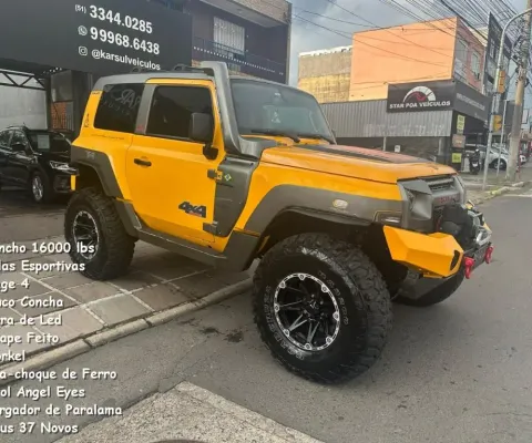 Troller 3.2 4x4 2015 -GUINCHO 16000 LBS*RODAS ESPORTIVA*STAGE 4*BANCO CONCHA *BARRA DE LED*ESCAPE FE