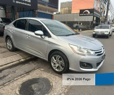 C4 Lounge 1.6 THP 2014 Aut - carro bem cuidado, excelente custo beneficio -