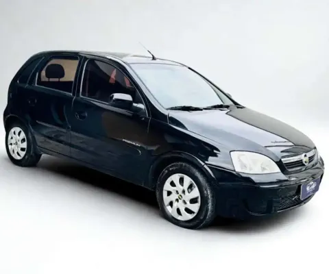 Chevrolet Corsa Hatch Corsa Hat. Premium 1.4 8V ECONOFLEX 5p  - Preta - 2009/2010