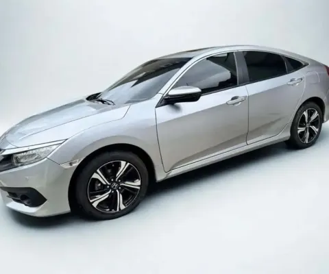 Honda Civic TOURING CVT - Prata - 2019/2019