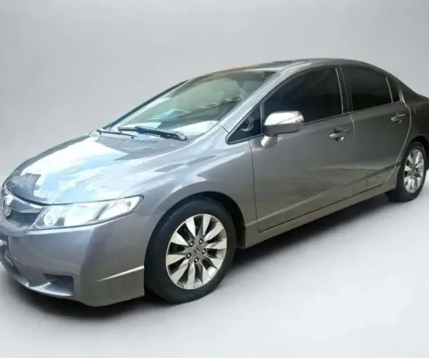 Honda Civic LXL FLEX - Cinza - 2010/2011