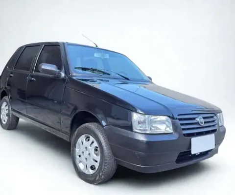 Fiat Uno 1.0 FIRE MILLE 8V 4P - Preta - 2008/2008