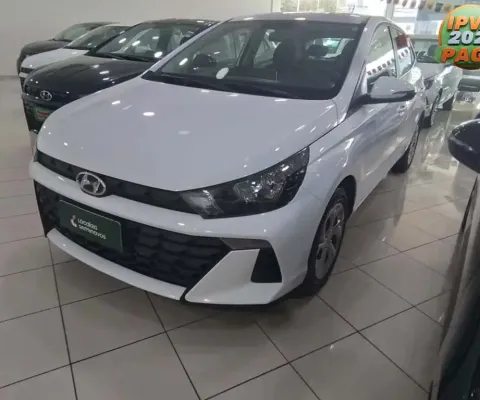 Hyundai Hb20 2024 1.0 12v flex comfort plus manual