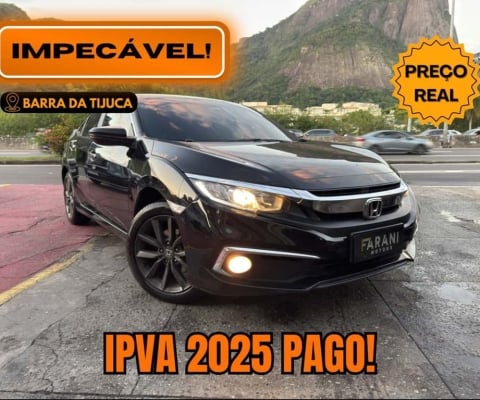 Honda Civic 2021 2.0 16v flexone ex 4p cvt