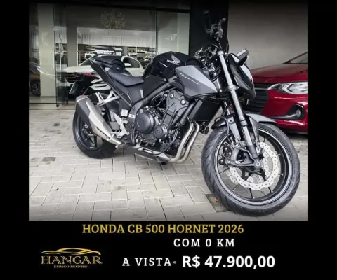 Honda CB 500 CB 500 HORNET - Preta - 2025/2026