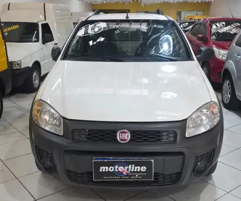 FIAT STRADA  WORING 1.4 FLEX REVISADO COM GARANTIA  MECÂNICA 2016