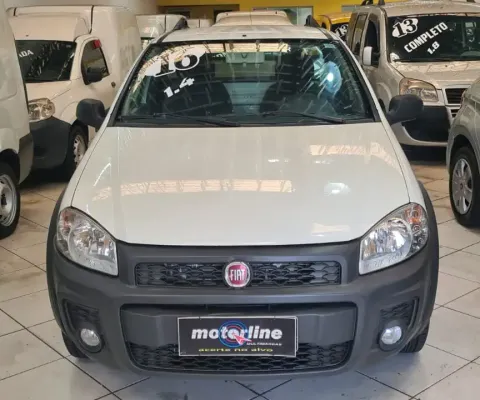 FIAT STRADA WORING 1.4  FLEX CAPOTA MARÍTIMA PROTETOR DE CAÇAMBA  2016
