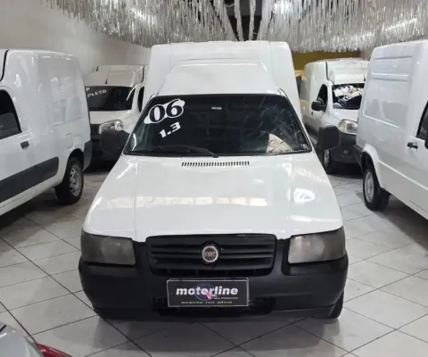 FIAT FIORINO FURGÃO 1.3 GASOLINA E GNV PNEUS NOVOS REVISADA  2006