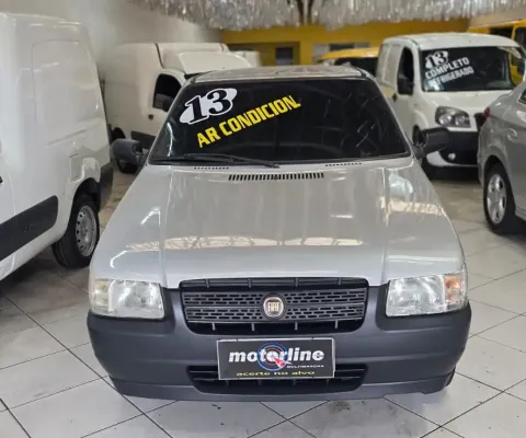 FIAT UNO MILLE ECONOMY 1.0 FLEX AR CONDICIONADO GELANDO 2013